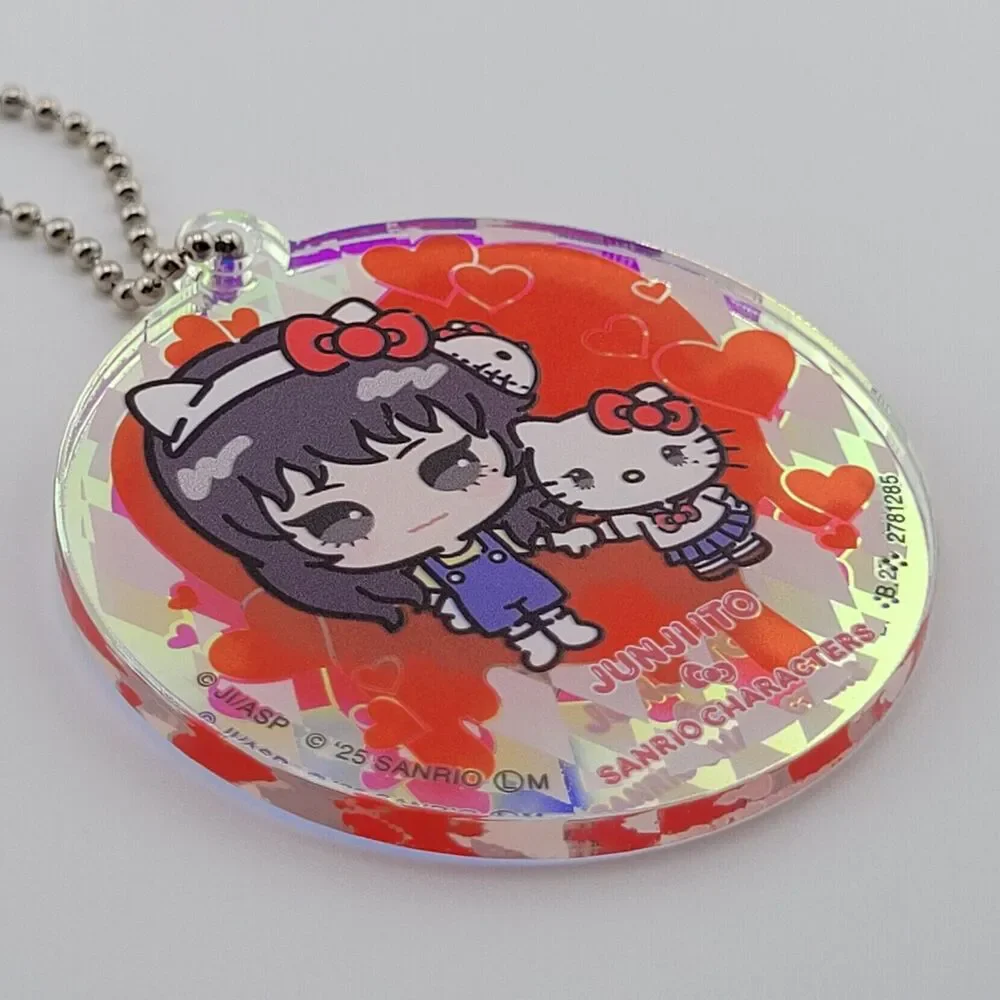 Deformed Tomie & Hello Kitty - Junji Ito x Sanrio Blue Acrylic Charm
